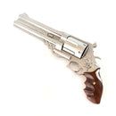 Rubber Video Game Style Double Barrel Pistol Prop