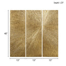 Lumina Aurea™ — Signature Sunburst Hand-Painted Triptych