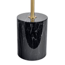 Nova - Hydro Table Lamp With On / Off Switch Double Lamp - Black / Gold / Marble by HouseOfZazla