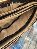 13x10 Ft Patio Double Roof Gazebo Replacement Canopy Top Fabric, Khaki