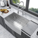 Farmhouse Kitchen Sink Stainless Steel Apron Front