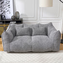 Comfortable Dual Beanbag Chair With High Resilience Foam Core For 2 People by HouseOfZazla