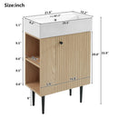 Bathroom Vanity, Combo Cabinet, Bathroom Storage Cabinet, Single Ceramic Sink by Unique Piece Furniture