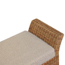 Riviera - Woven Bench - Oak by Unique Piece Furniture