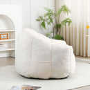Beanbag Chair, Beanbag Sofa Chair With Armrests Stuffed High Density Foam by Unique Piece Furniture