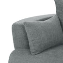 360° Swivel Accent Barrel Chair With 3 Removable Pillows For Living Room by HouseOfZazla