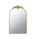 Arched Wall Mirror With Metal Frame, Wall Mirror For Living Room by Unique Piece Furniture
