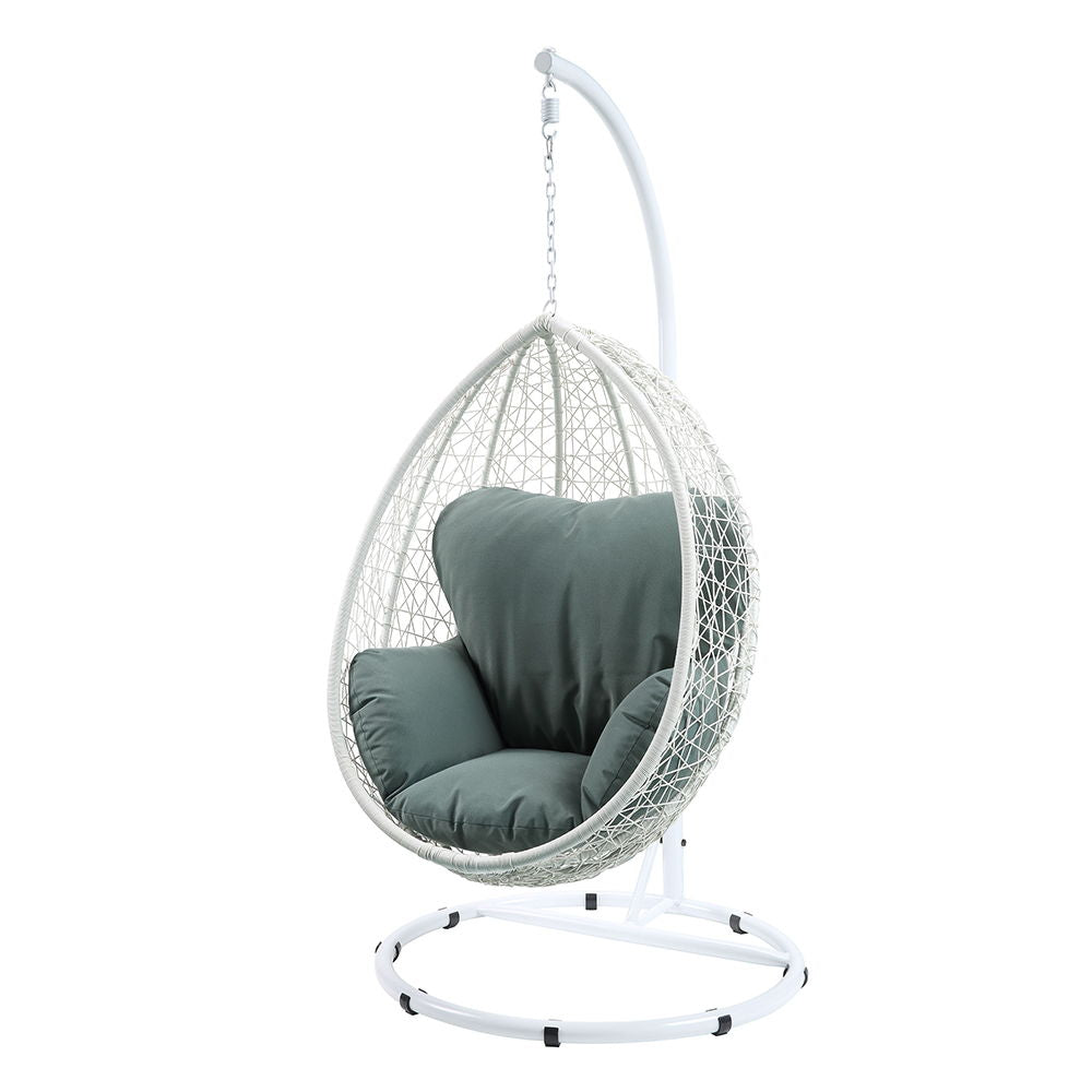 Simona - Patio Swing Chair with Stand, photo 2 of 12