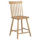 Andrews Windsor Counter Height Dining Side Chair Light Ash (Set of 2)