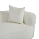 Elegant Curved Sectional Sofa With Full Foam Comfort by HouseOfZazla