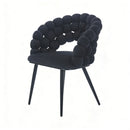 Modern Chair With Tube Legs, Soft Cushions And Comfortable Backrest by Unique Piece Furniture