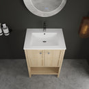 Modern Freestanding Bathroom Vanity With Ceramic Sink And Soft Closing Doors by Unique Piece Furniture