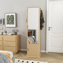 360° Rotating Makeup Cabinet With Full Length Mirror by Unique Piece Furniture