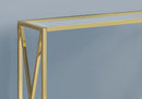 Accent Console Table For Entryway, Contemporary & Modern - Gold by HouseOfZazla