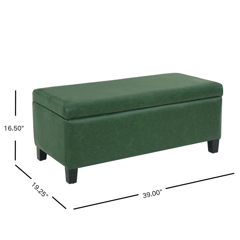 Storage Ottoman with Flip-Top Lid, photo 3 of 8