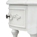 52"Modern and Contemporary Curved Console Table Sofa Table Entryway Table for Hallway Living Room Bedroom with 4 Drawers and 1 Shelf