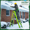Fiberglass Ladder with Tool Tray