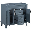 Bathroom Vanity Cabinet With 2 Soft Closing Doors And 2 Drawers by Unique Piece Furniture