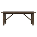 Jamie - Rectangular Dining Table With Extension Leaf - Light Brown