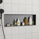 Stainless Steel Shower Niche With Seamless Design For Bathroom Storage