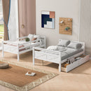Bunk Bed With Ladder And Safety Guardrail by HouseOfZazla