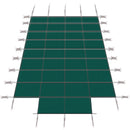 20 x 40 Ft High Strength Pool Safety Cover for Rectangular Inground Pools by HouseOfZazla