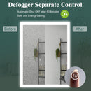 24x32 Inch LED Bathroom Mirror, Bathroom Vanity Mirror with Lights, Backlit and Front Lighted Mirror for Bathroom, Anti-Fog Dimmable Makeup Lighted Mirror with Touch Button, Horizontal/Vertical