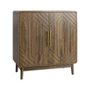 Sideboard Buffet Cabinet With Carved Doors And Adjustable Layer Board by Unique Piece Furniture