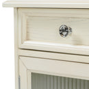 Multi Functional 2 In 1 Vanity Desk With Flip Top Mirror Material - White Oak by HouseOfZazla