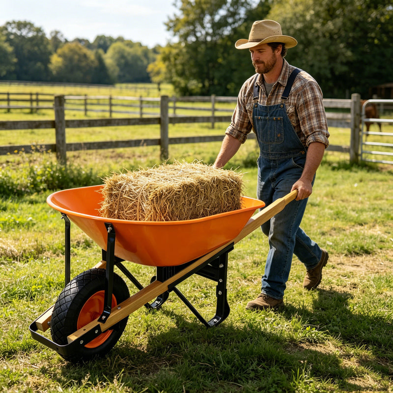 Steel Tray Wheel Barrow, photo 2 of 10