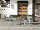 3 Piece Plastic Arm Chair Bistro Grs Premium Ocean Plastic by HouseOfZazla