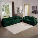 Elegant Oversized Sectional Sofa Set With Deep Seats And Flexible Layout by HouseOfZazla