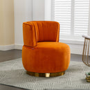 360 Degree Swivel Cuddle Barrel Accent Sofa Chair by Unique Piece Furniture