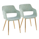 Margarite - Contemporary Versatile Dining Chair (Set of 2) by HouseOfZazla