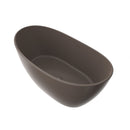 61 Inch Freestanding Solid Surface Soaking Bathtub