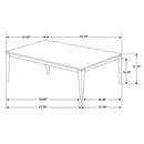 Tryon - Marble 2 Piece Coffee And End Table Set - Gray
