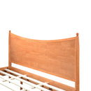Classic Transitional King Size Solid Wood Platform Bed Frame