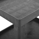 Heavy Duty Tray Top Service Cart with Wheels