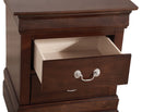 Louis Phillipe - Nightstand - Cappuccino by Unique Piece Furniture