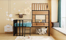 Loft Bed With Roof, Window, Guardrail, Ladder by HouseOfZazla