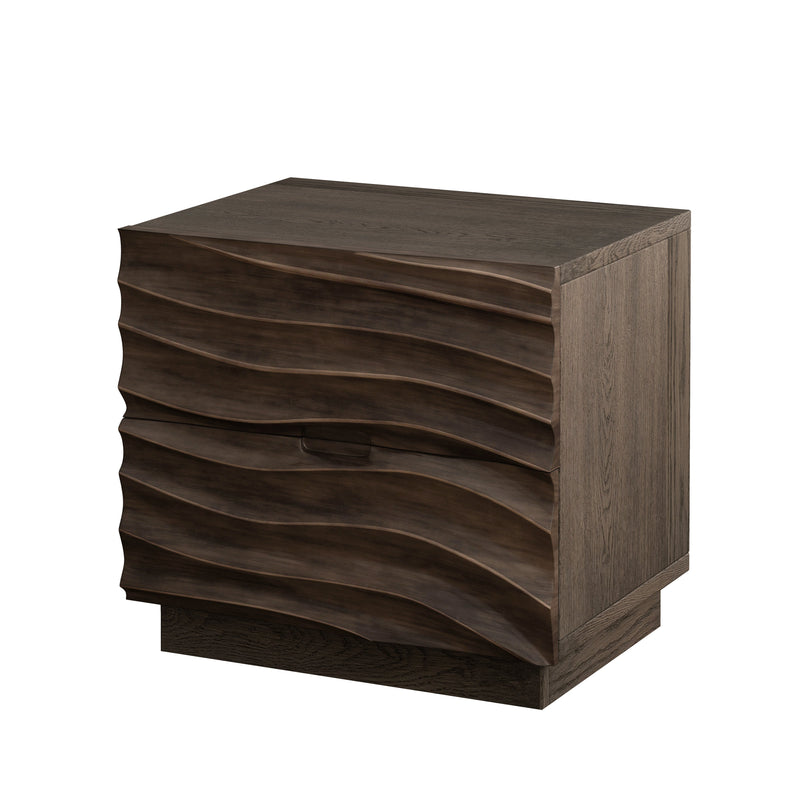 Solid Wood Nightstands with 2 Drawers, photo 8 of 10