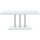 Creston - Rectangular Dining Table - White
