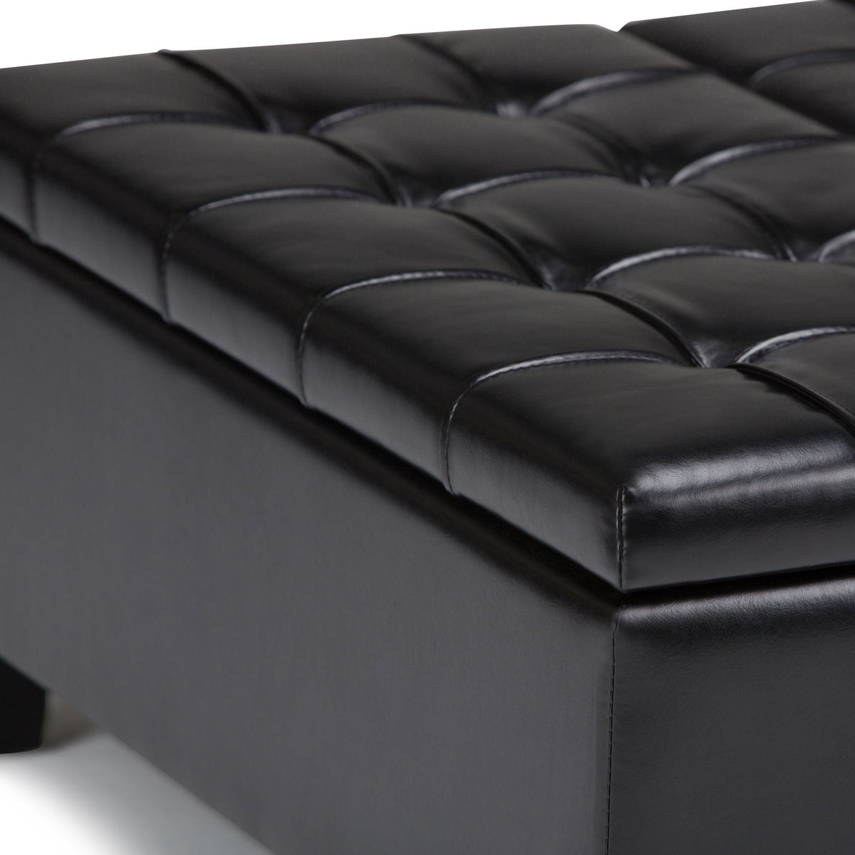 Harrison - Large Coffee Table Storage Ottoman, photo 12 of 40
