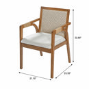 Dining Arm Chairs Set of 2