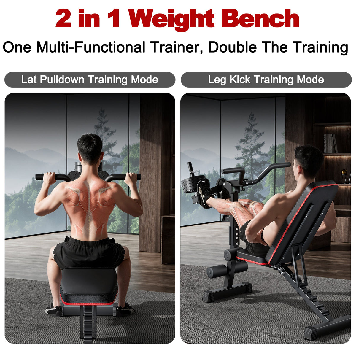 Multi-Functional Adjustable Weight Bench, photo 3 of 10