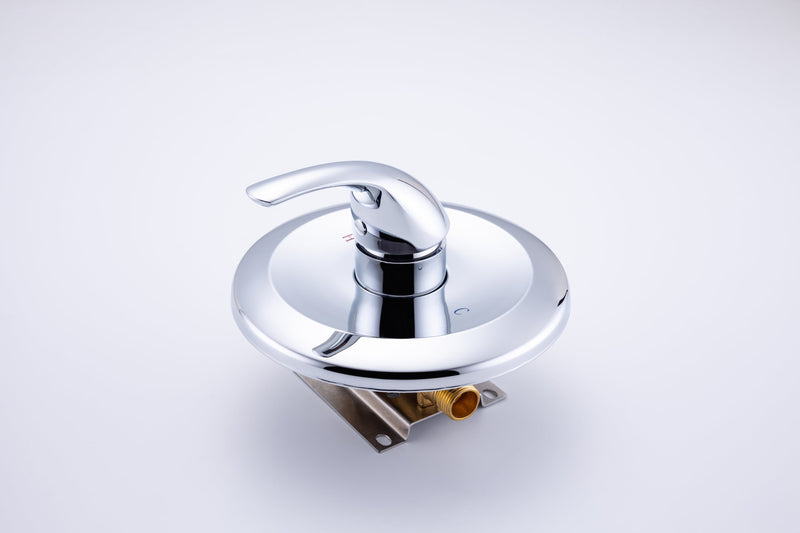 6 In. 6-Spray Balancing Shower Head Shower Faucet