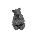 12'' Antique Bronze Mother And Cub Bear Statue