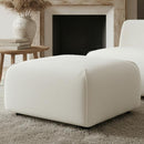 Plush Square Ottoman – Multi-Functional Extra Seating