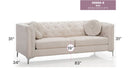 Pompano - Elegant Contemporary Sofa