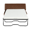 Twin Size Folding Ottoman Sleeper Bed With Mattress Convertible Guest Bed by HouseOfZazla